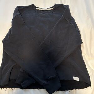 Cropped male sweatshirt